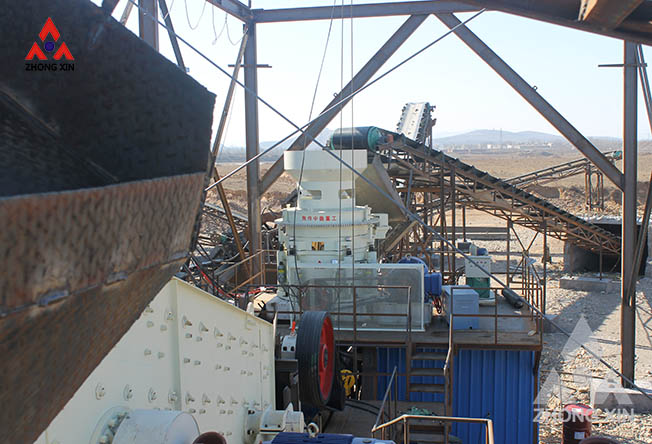 300TPH Mountain Stone Crushing Plant In Indonesia