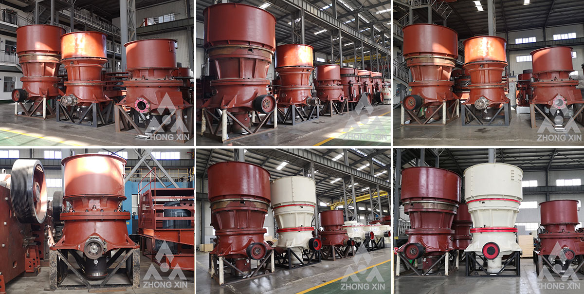 Single cylinder hydraulic cone crusher